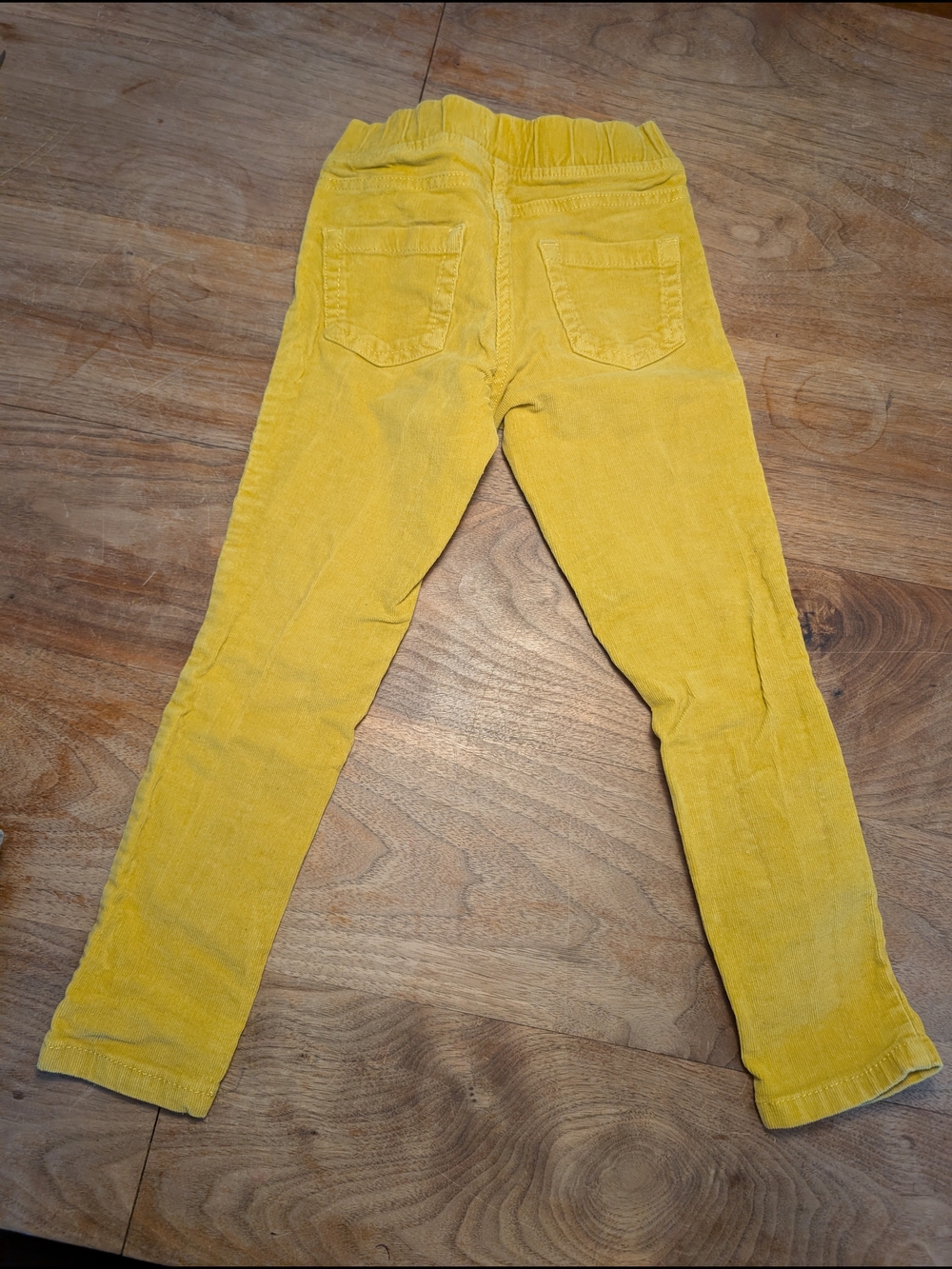 Mini Boden Mustard Yellow Corduroy Trousers